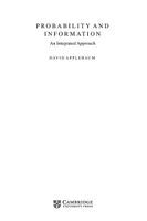Probability and Information