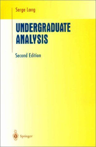 Undergraduate Analysis