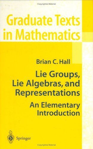 Lie Groups, Lie Algebras, and Representations