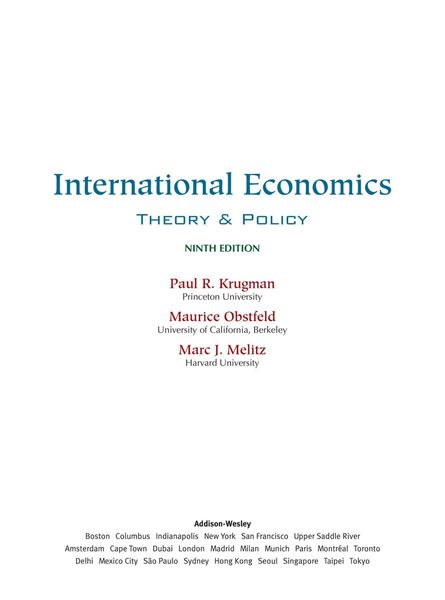 International Economics