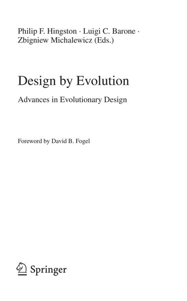 Design by Evolution