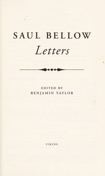 Saul Bellow