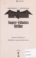Batman: Super-Villains Strike