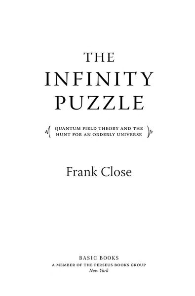 The Infinity Puzzle