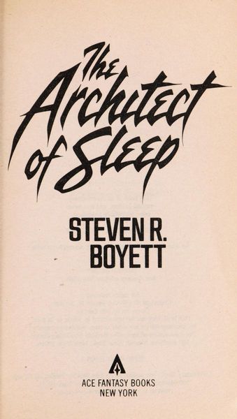 The Architect of Sleep