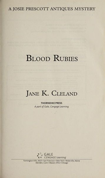 Blood Rubies