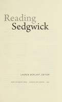 Reading Sedgwick