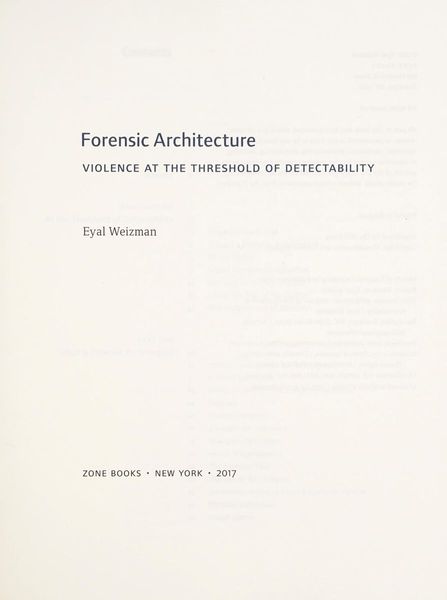 Forensic Architecture