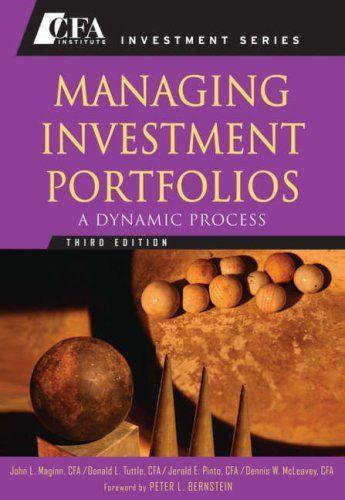 Managing Investment Portfolios