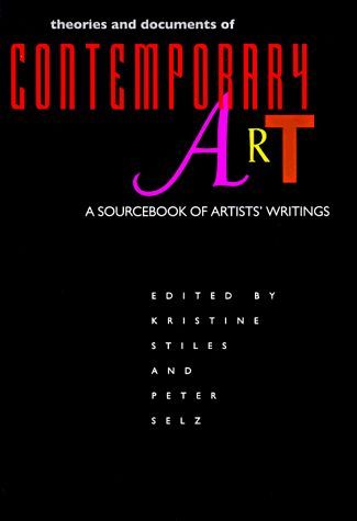 Theories and Documents of Contemporary Art