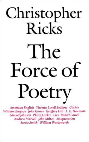 The Force of Poetry