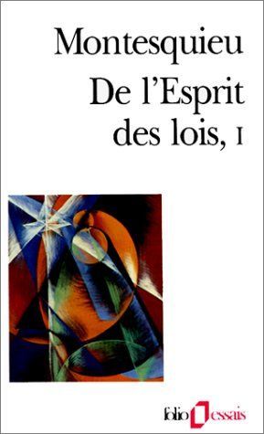 De l'esprit des lois