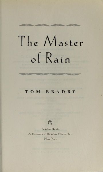 The Master of Rain