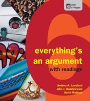 Everything's an Argument with Readings