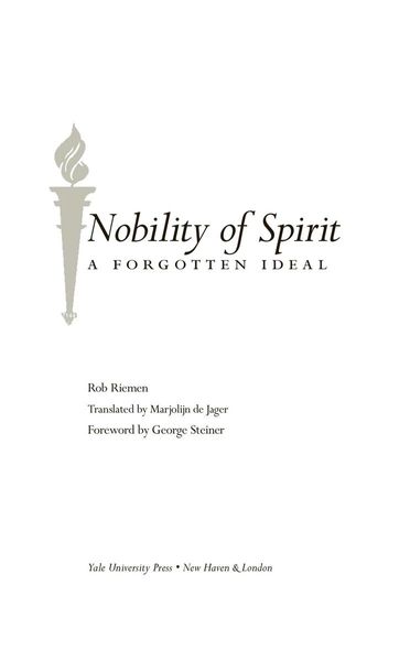 Nobility of Spirit