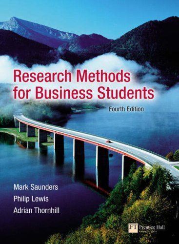 Research Methods for Business Students