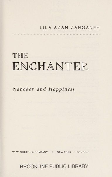 The Enchanter: Nabokov and Happiness