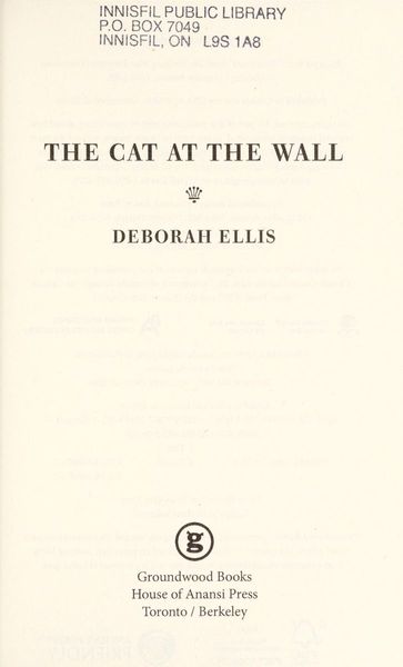 The Cat at the Wall