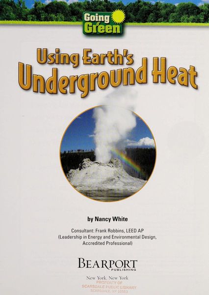 Using Earth's Underground Heat