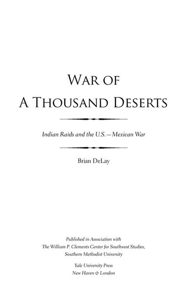 War of a Thousand Deserts