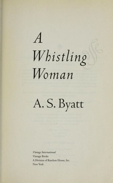 A Whistling Woman