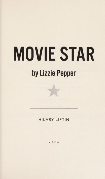 Movie Star by Lizzie Pepper