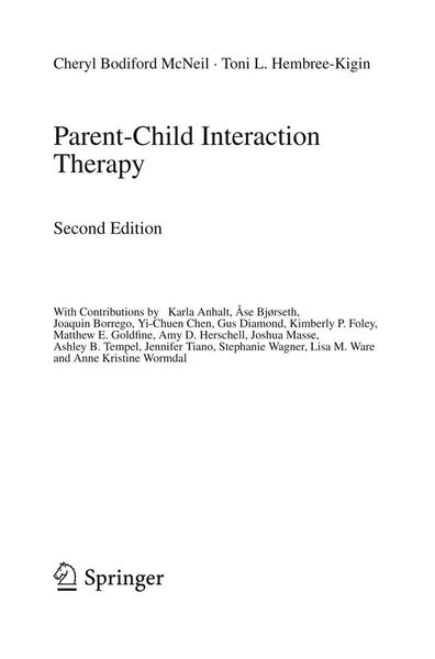 Parent-Child Interaction Therapy