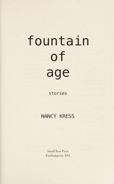 Fountain of Age