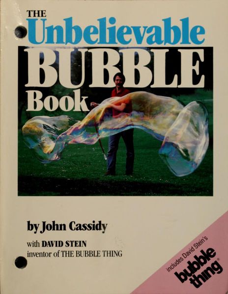 The Unbelievable Bubble Book