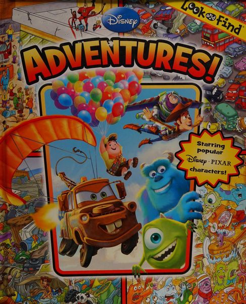 Look and Find Disney Pixar Adventures