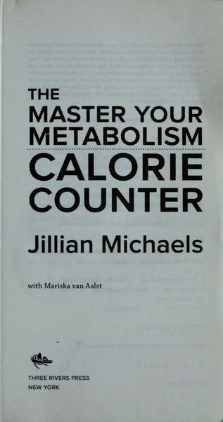 The Master Your Metabolism Calorie Counter
