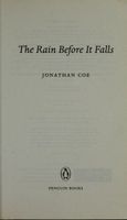 The Rain Before it Falls