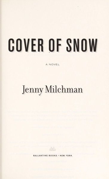 Cover of Snow