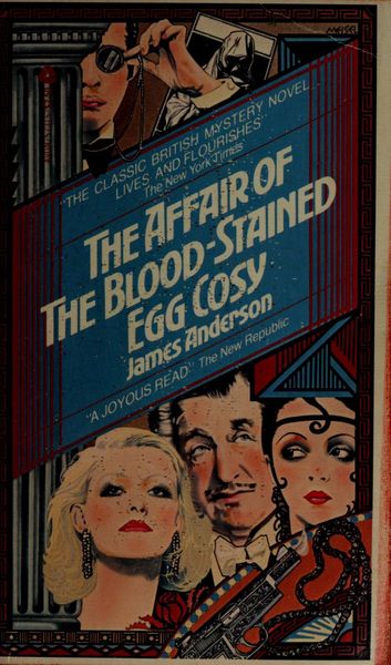 The Affair of the Blood-stained Egg Cosy