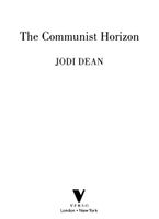 The Communist Horizon
