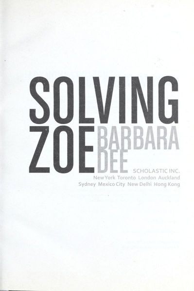 Solving Zoe