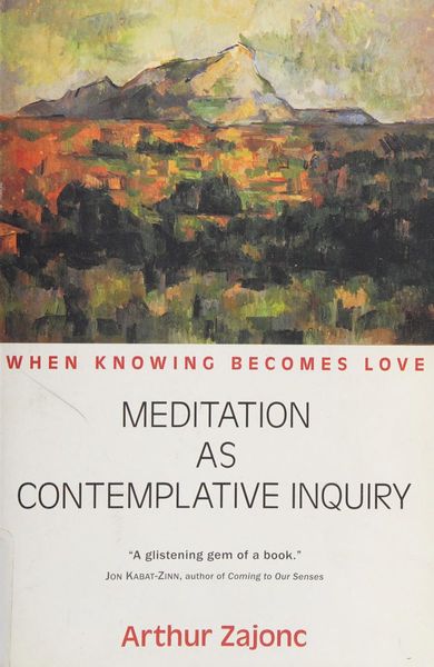 Meditation as contemplative inquiry