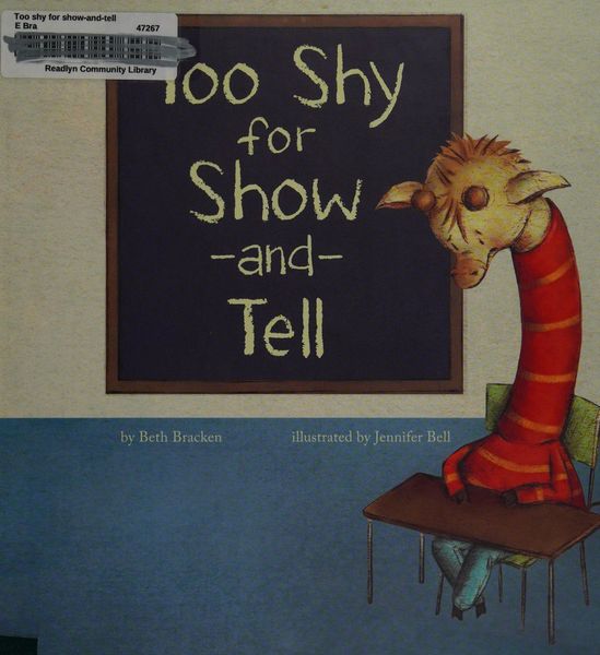 Too shy for show-and-tell