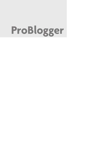 Problogger