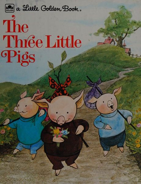 The Three Little Pigs (A Little Golden Book)