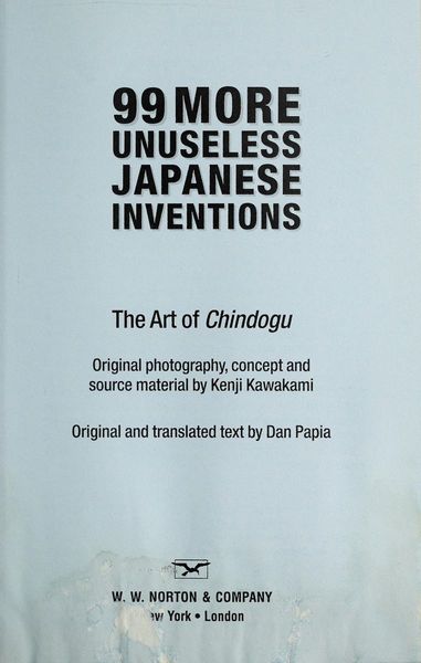 99 more unuseless Japanese inventions