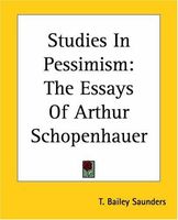 Studies In Pessimism