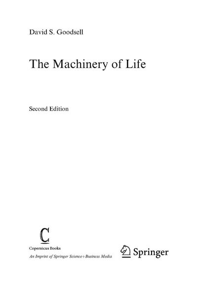 The machinery of life