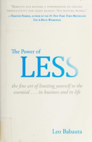 The power of less