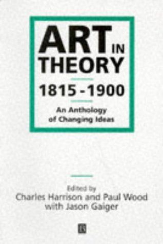 Art in Theory, 1815-1900