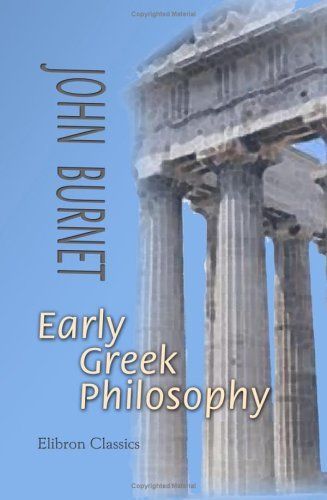 Early Greek Philosophy