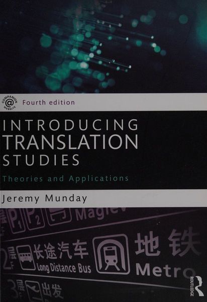 Introducing translation studies