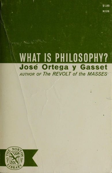 What Is Philosophy?