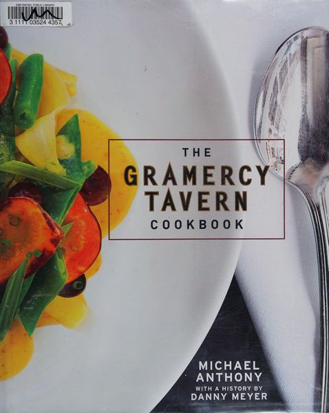 The Gramercy Tavern cookbook