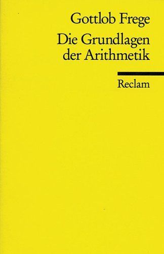 Die Grundlagen der Arithmetik.